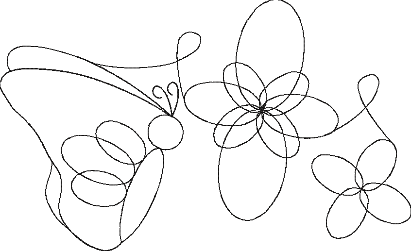 Westalee Design Butterflies in Flight Template - thumbnail 6
