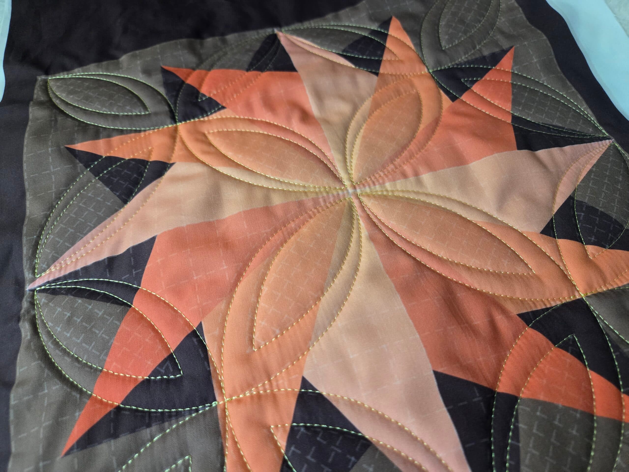 Shadowed Dizzy Geese Block C Quilt Kit - thumbnail 2