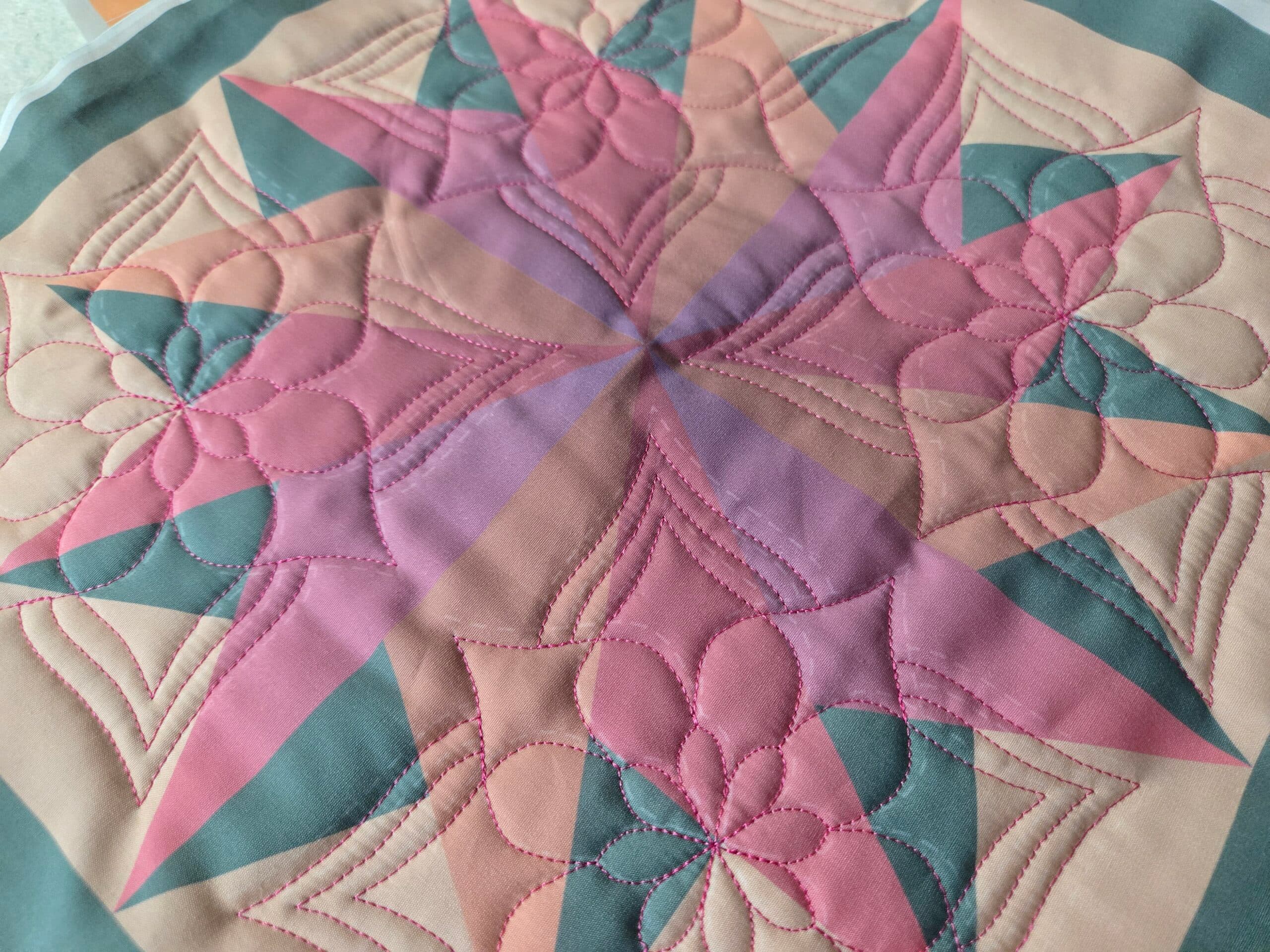 Shadowed Dizzy Geese Block A Quilt Kit - thumbnail 2