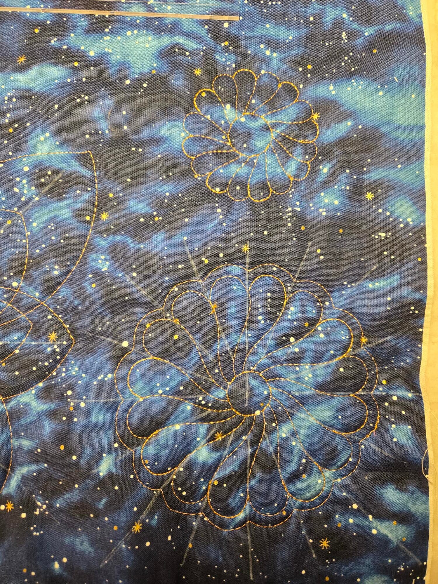 Westalee Design Circles on Quilts Wreath with Echo #16 Template - thumbnail 4