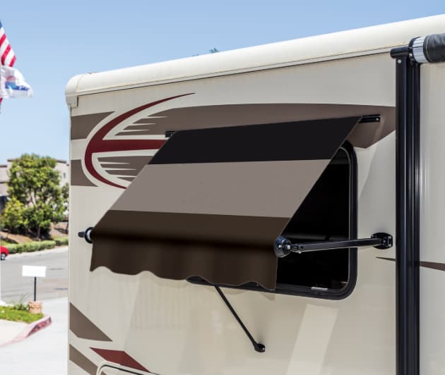 ShadePro Vinyl/Fullview Window Awning - thumbnail 2