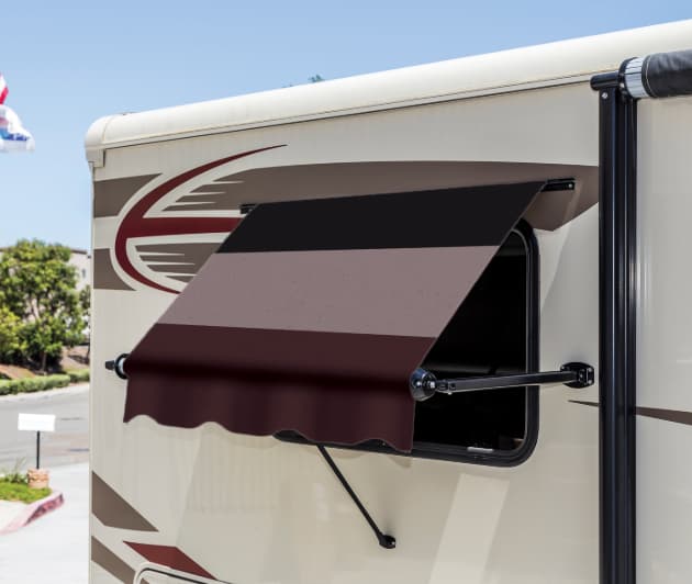 ShadePro Vinyl/Fullview Window Awning - thumbnail 8