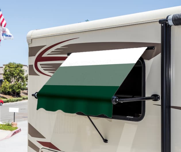 ShadePro Vinyl/Fullview Window Awning - thumbnail 9