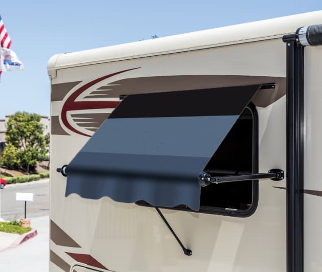 ShadePro Vinyl/Fullview Window Awning - thumbnail 4
