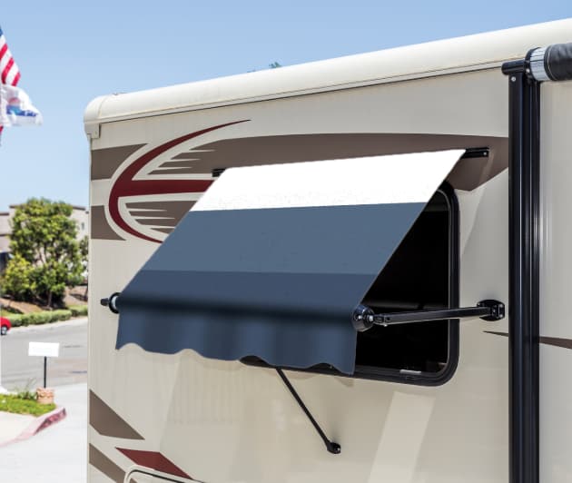 ShadePro Vinyl/Fullview Window Awning - thumbnail 3
