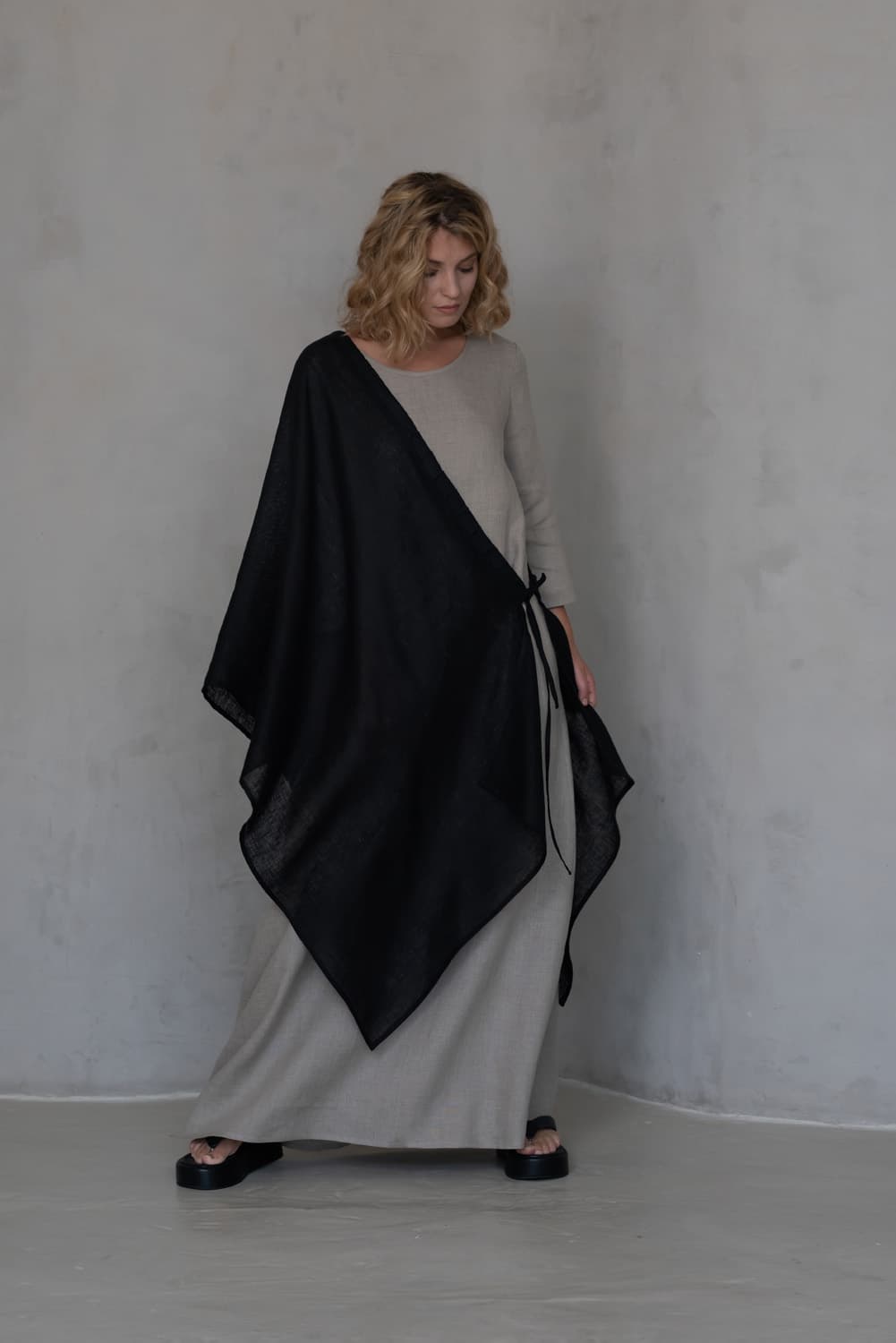 Transformer Overlay Linen Wrap YAN