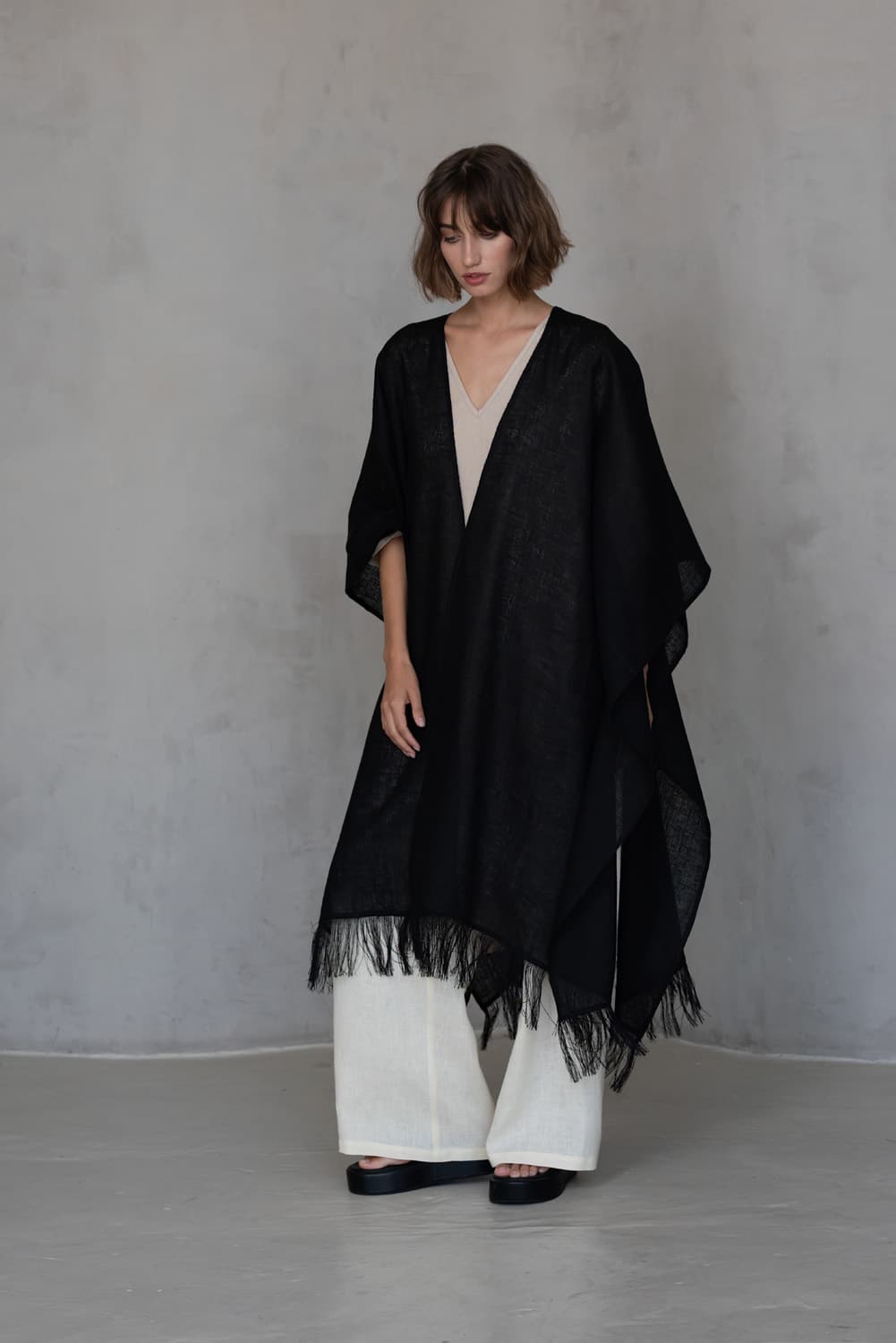 Open-Weave Linen Cover-Up BOHO - thumbnail 6