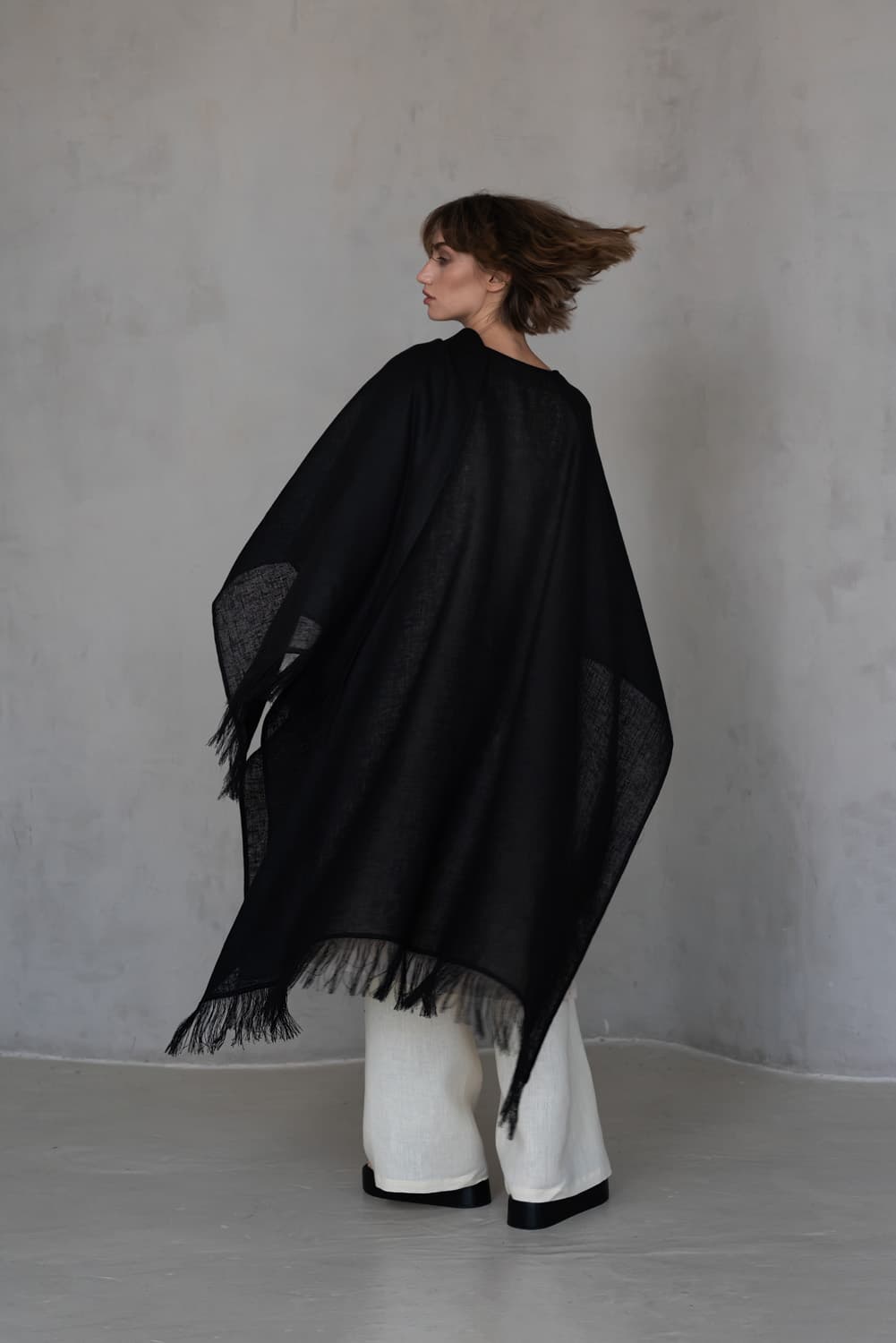 Open-Weave Linen Cover-Up BOHO - thumbnail 3