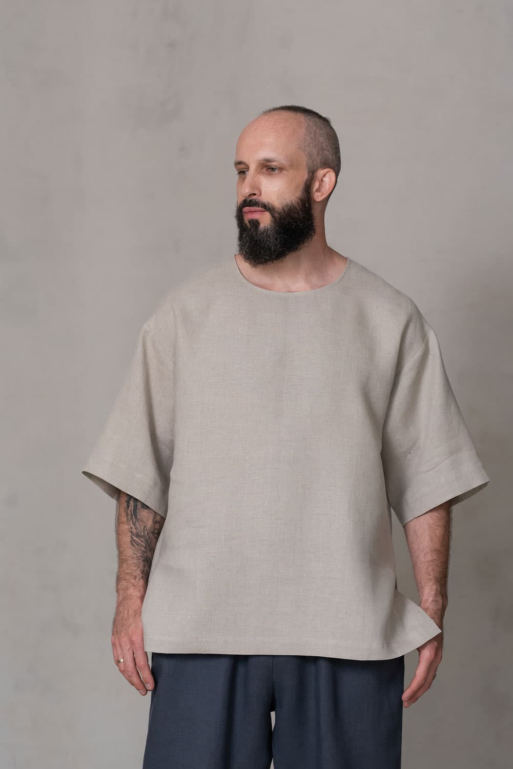 Relaxed Linen Top SOL