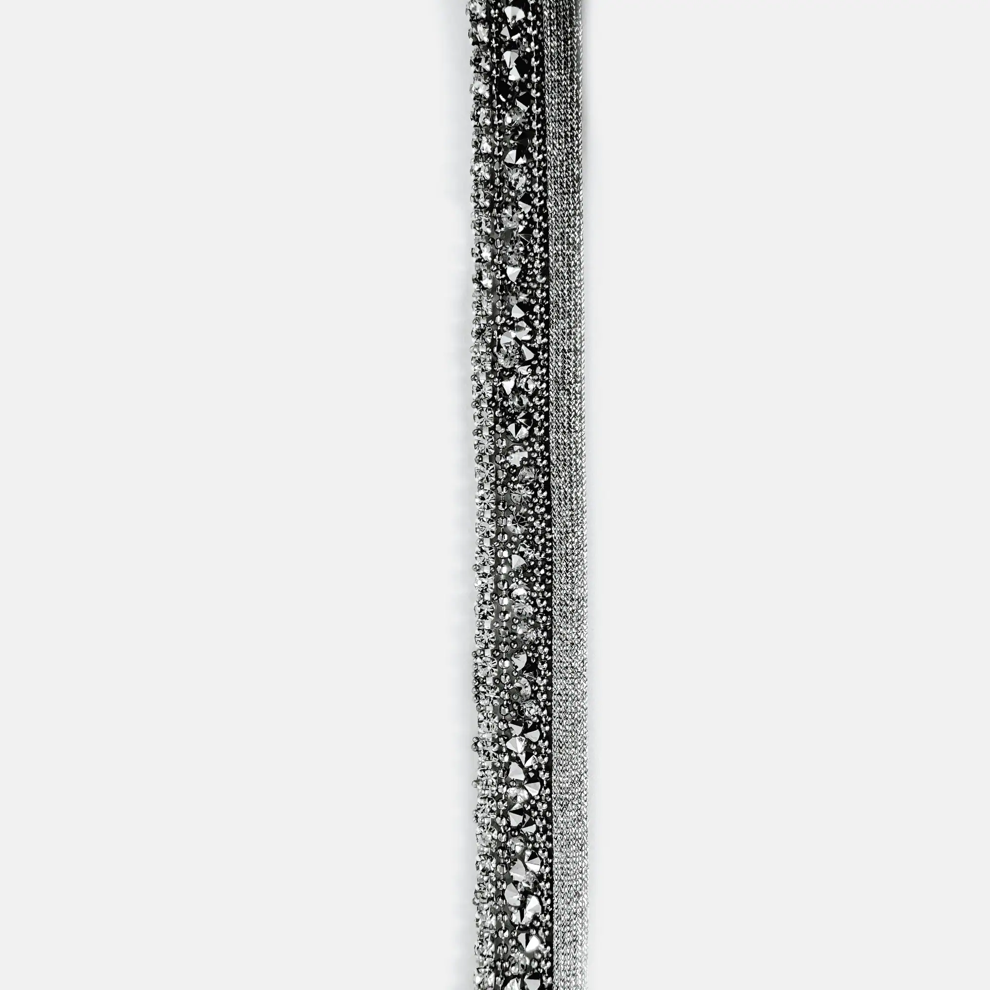 Sparkling Glitter Iron-on Rhinestone Trim - thumbnail 2