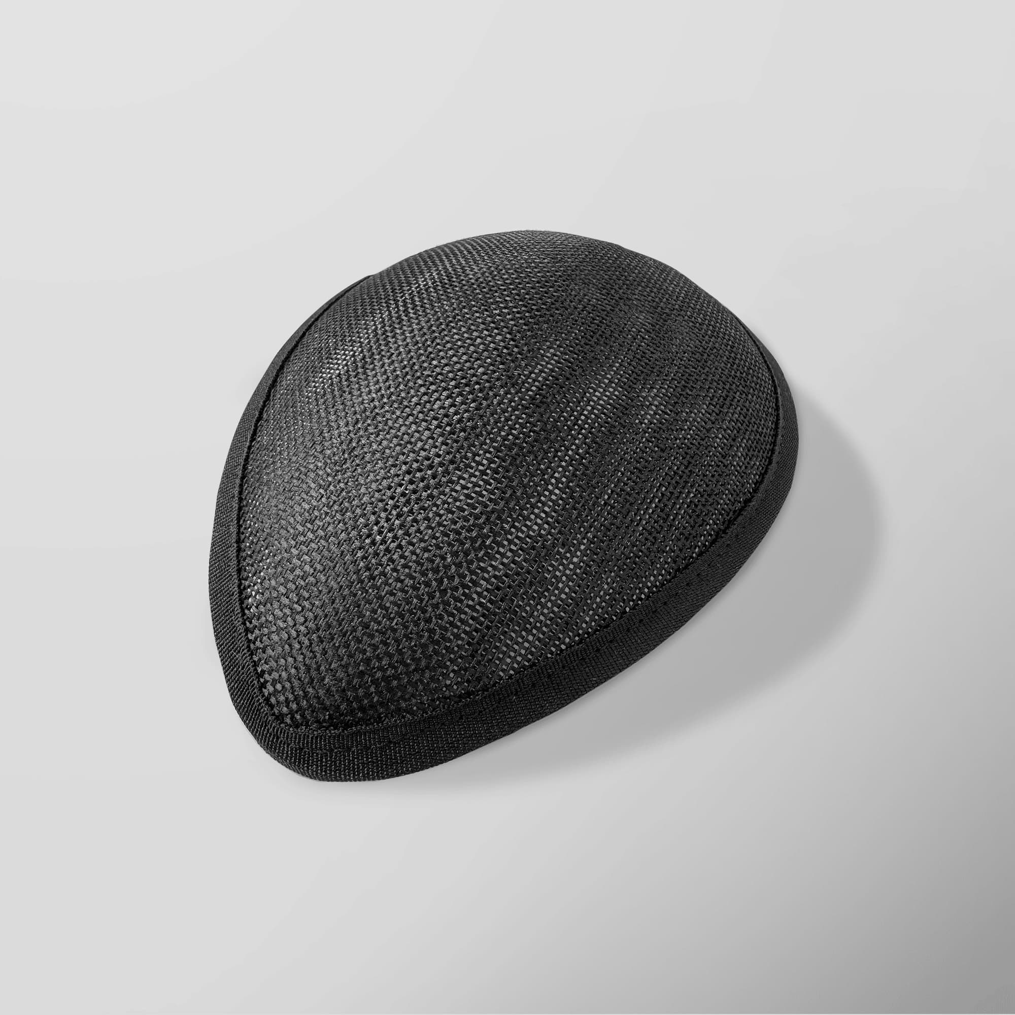 Large Buckram Teardrop Fascinator Base