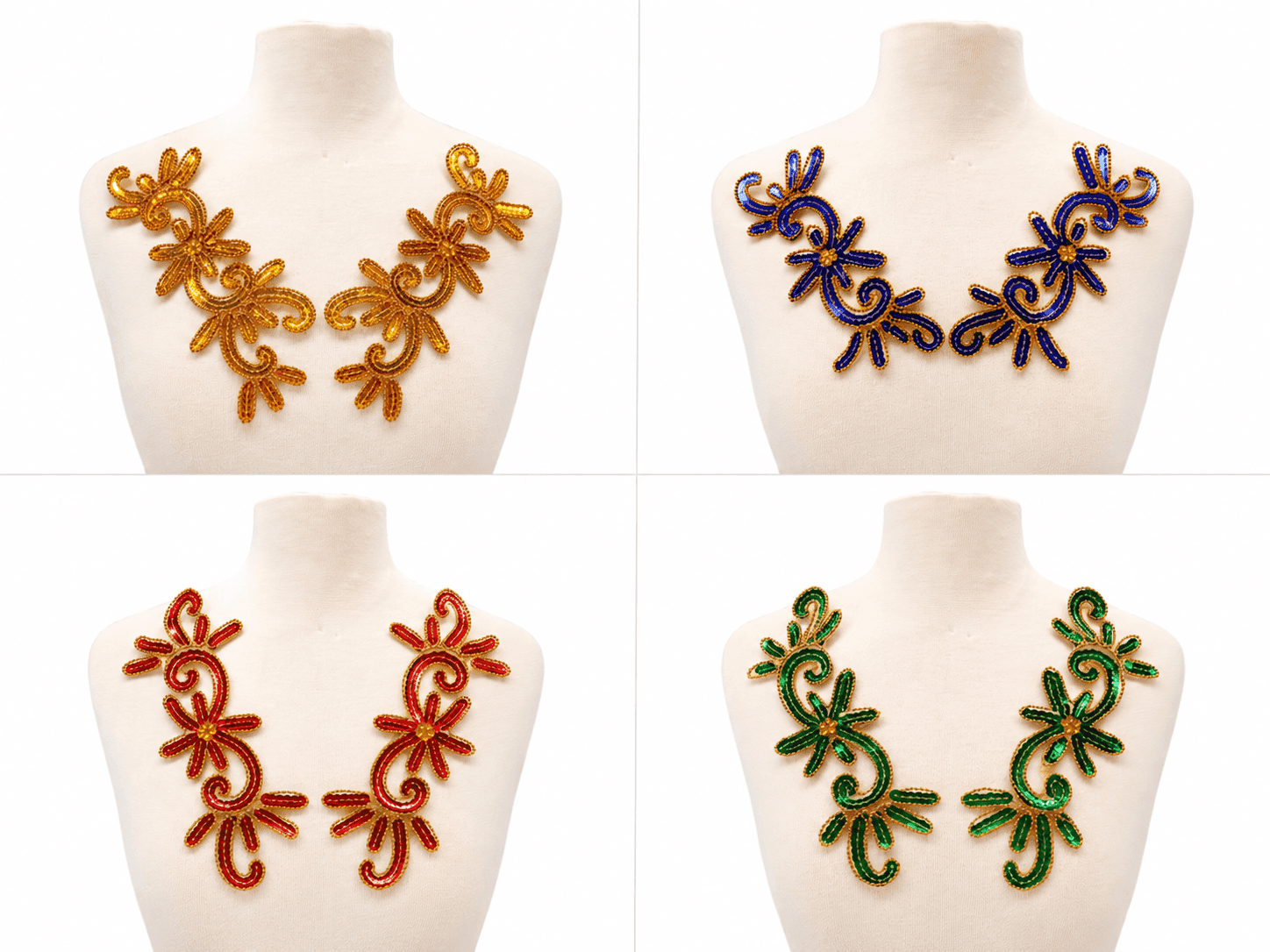 Sequin Bead Pair (Choose Your Color)