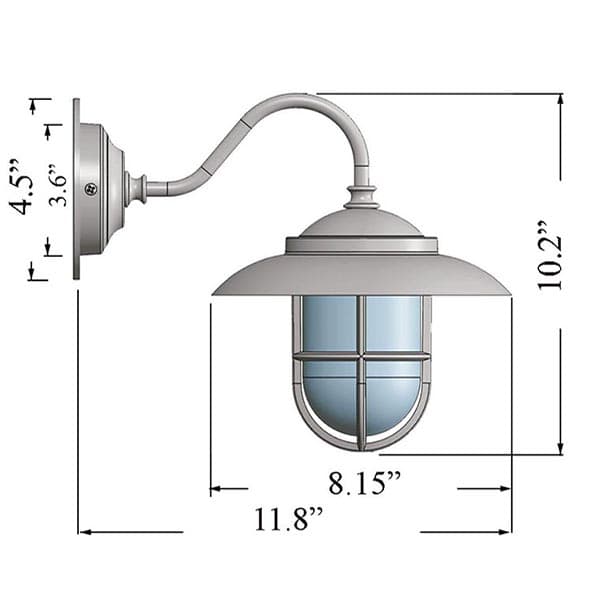 Small Hooded Cape Light - thumbnail 2