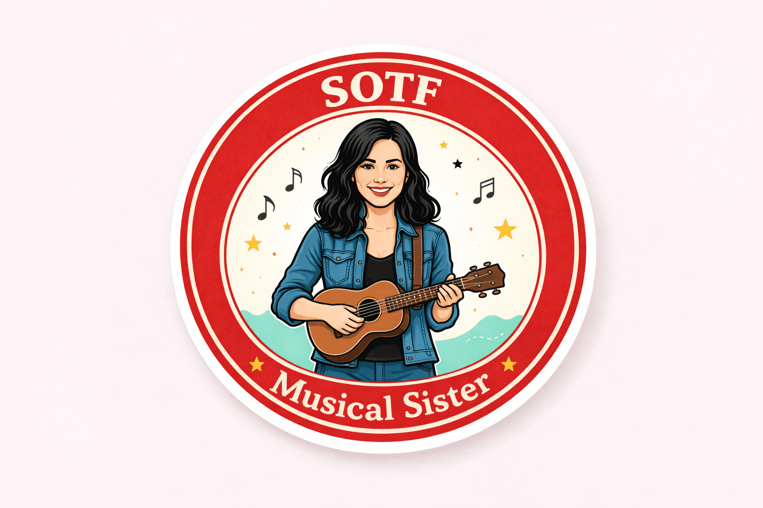 Musical Sister Decal