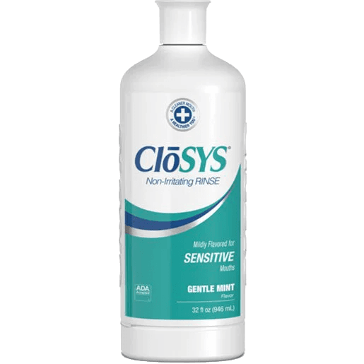 CloSYS Sensitive Oral Health Rinse (Gentle Mint) 32 oz