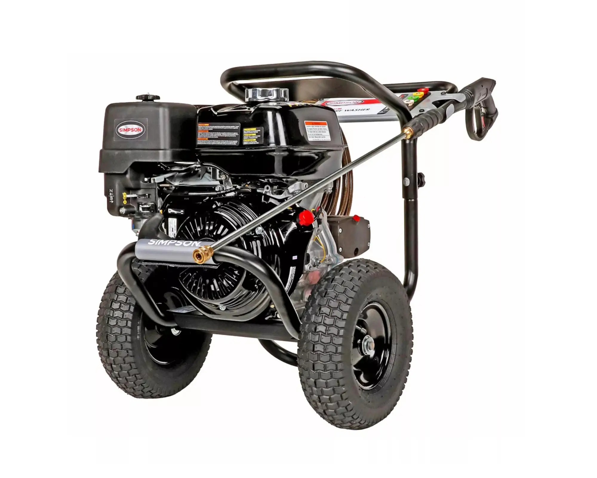 Industrial 4200psi 4 GPM Gas Pressure Washer with Lance Kit
