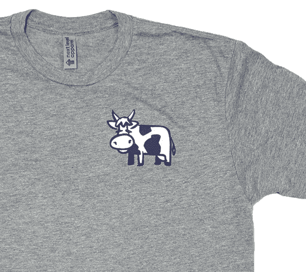 Easily Distracted by Cows T-Shirt - thumbnail 3