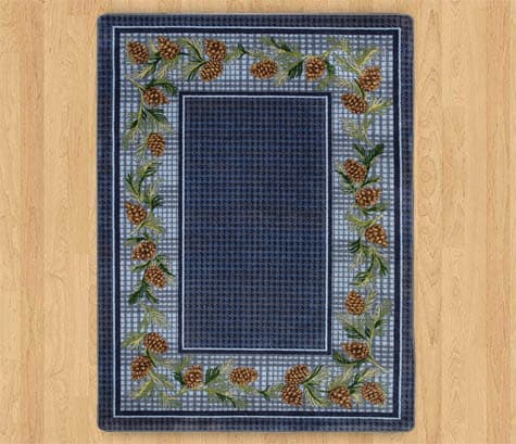 Cozy Pinewood – Blue