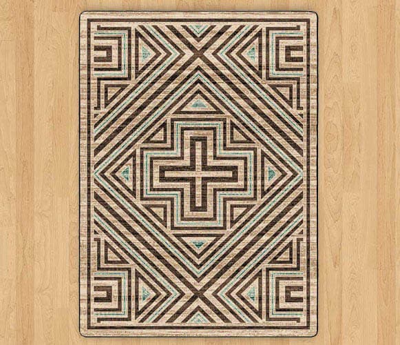 Aztec Maze – Tan