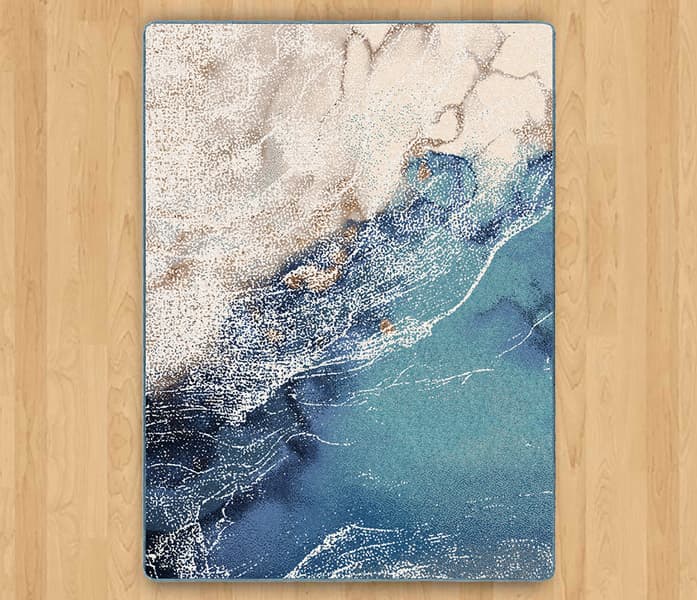 Rippled Ocean – Turquoise