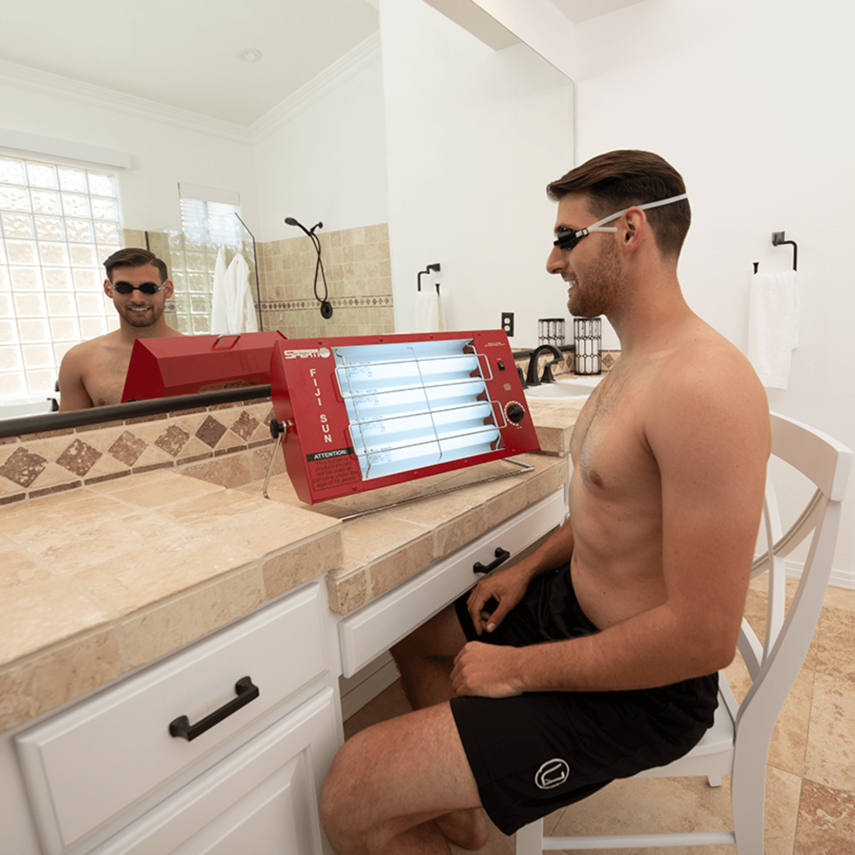 The Ultimate Eye Protection: FDA-Compliant Sperti UV Eye Goggles for Tanning Salons, Beds & Home Use - thumbnail 3