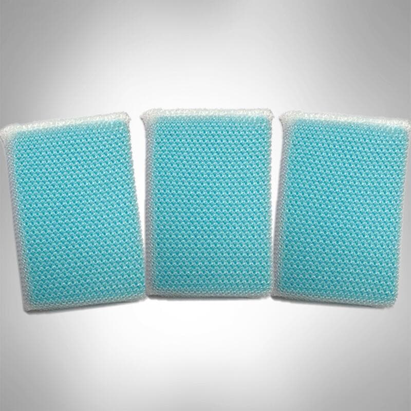 Instant Erase Blue Non-Scratch Scour Cleaning Pads (Multiple Pack Sizes)