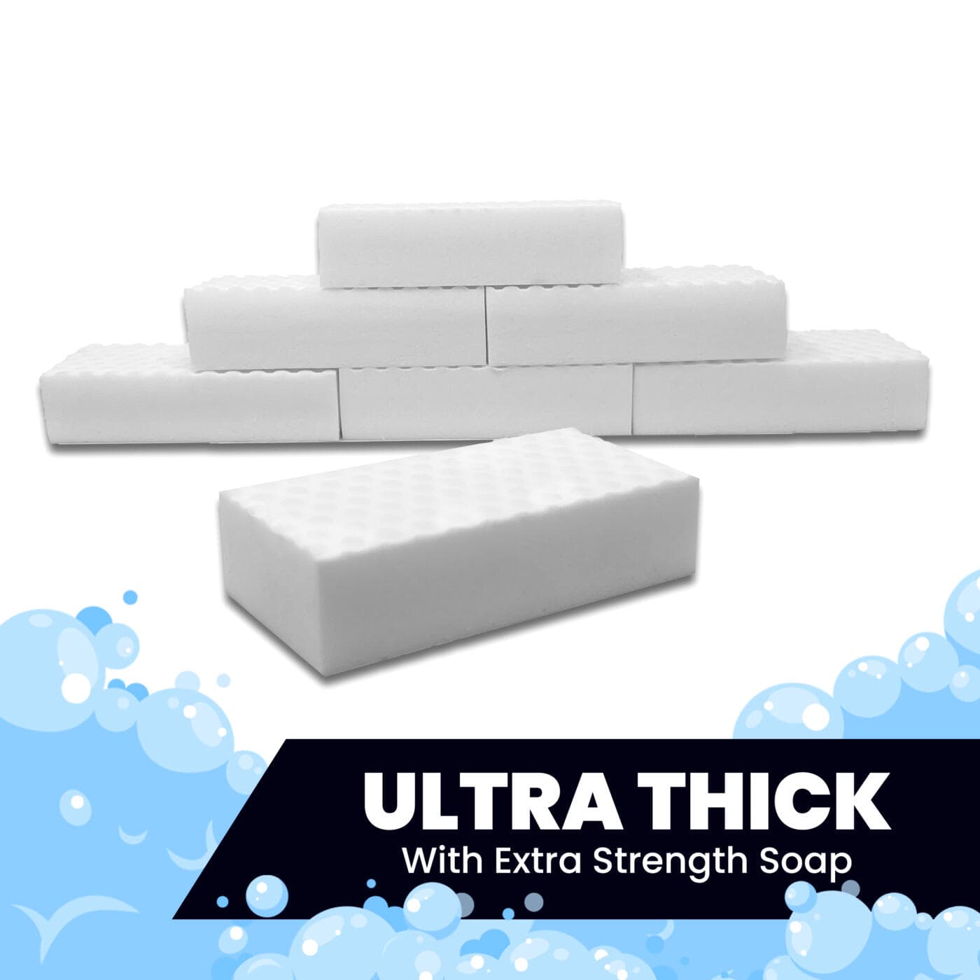 Foaming Ultra Thick Maximum Power Eraser Sponge 100 pack