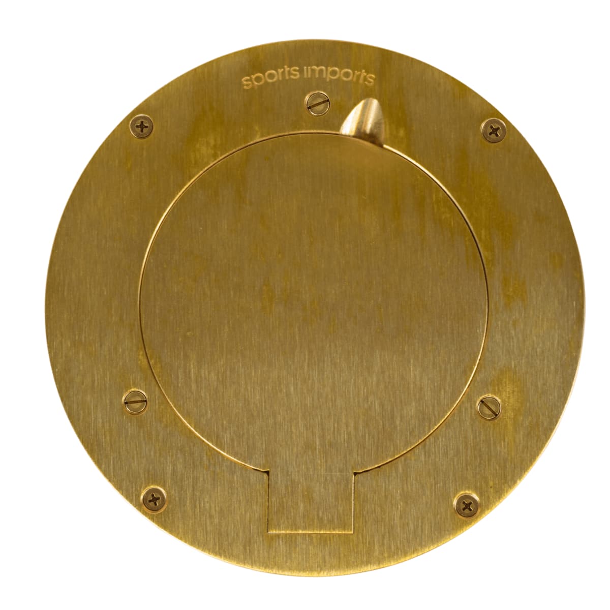 KA25-O™: Oversized Brass Volleyball Floorplate