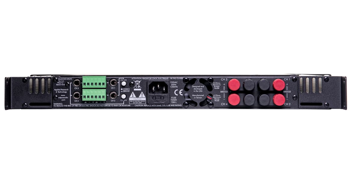 SLA4 4-Channel 100 W Power Amplifier - thumbnail 2