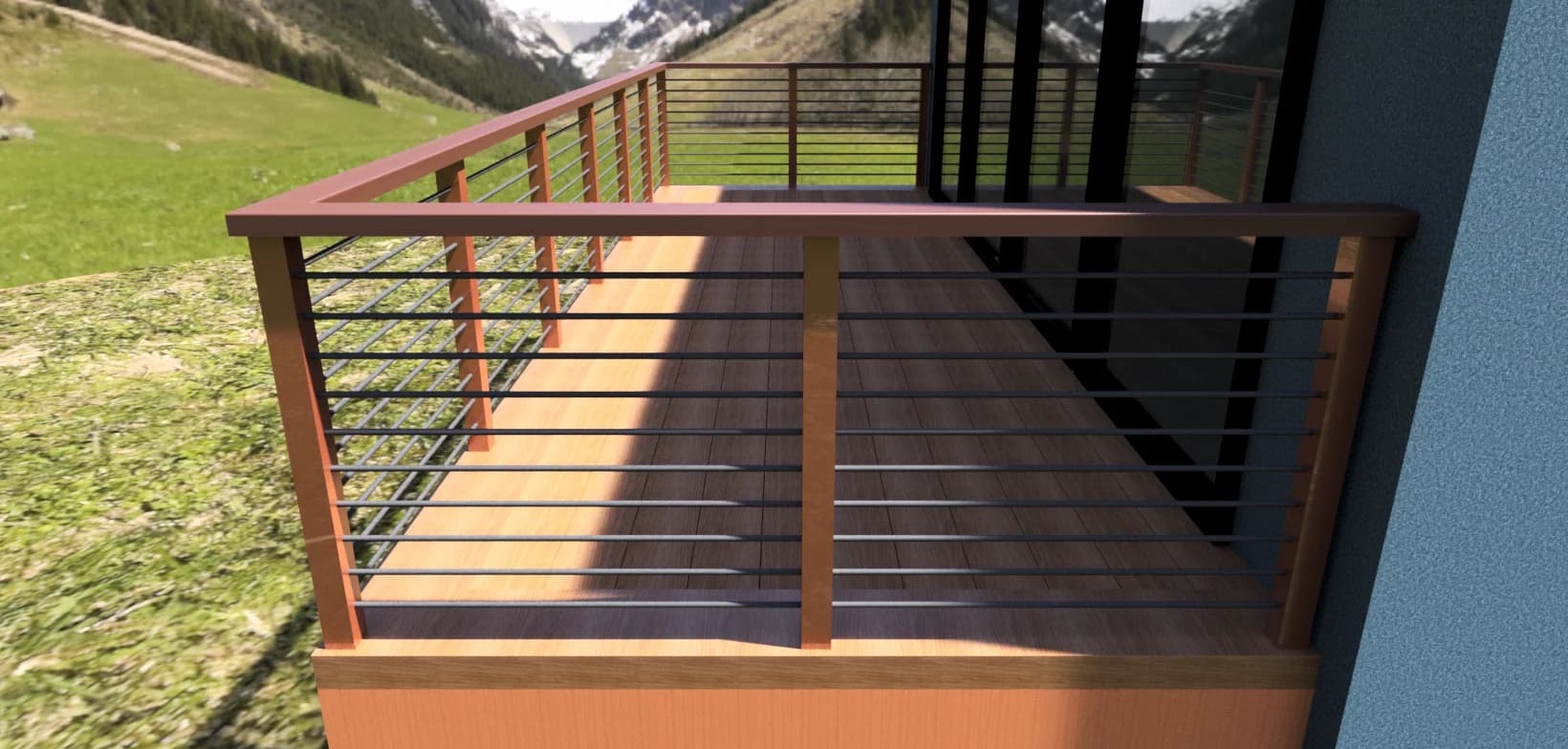 Aluminum Horizontal Bars - thumbnail 3