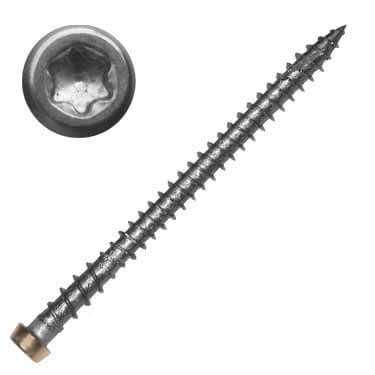 Composite Deck Screws White, C-Deck Stainless Steel