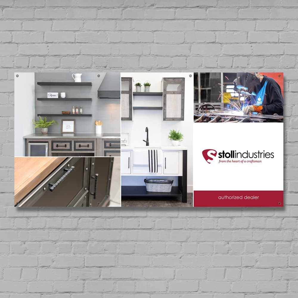 Authorized Dealer – Kitchen Banner 48″ x 96″