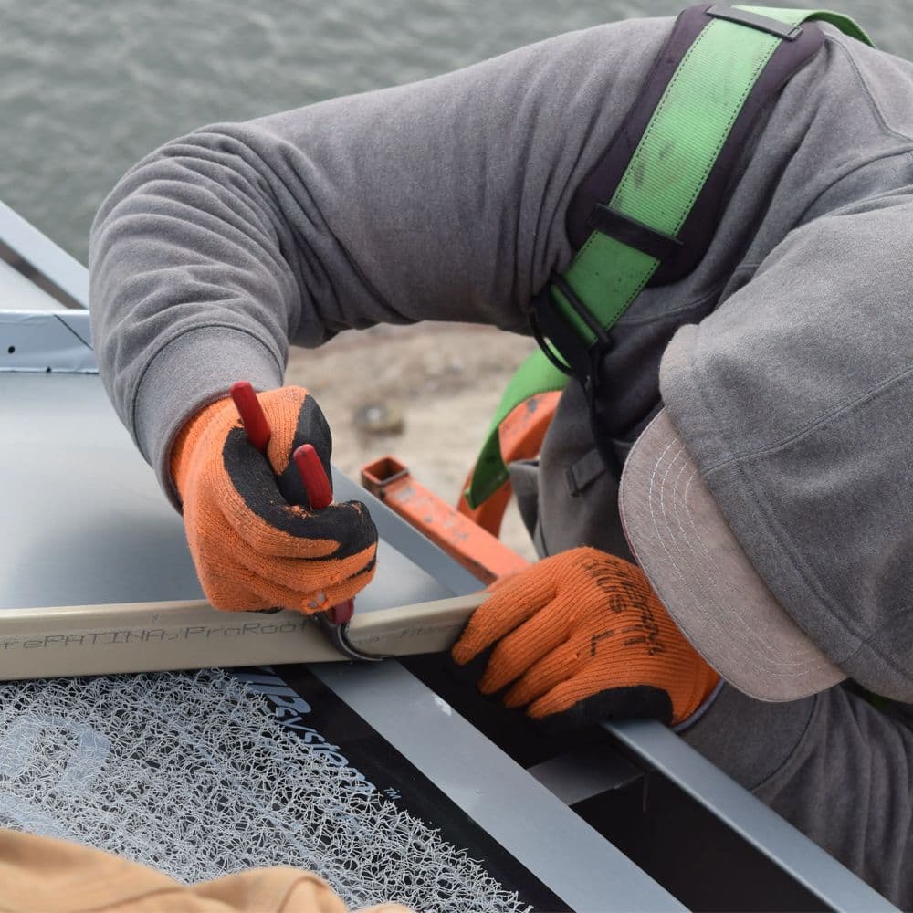 Stubai Circular Cut Tin Snips for Standing Seam Roofing - thumbnail 8