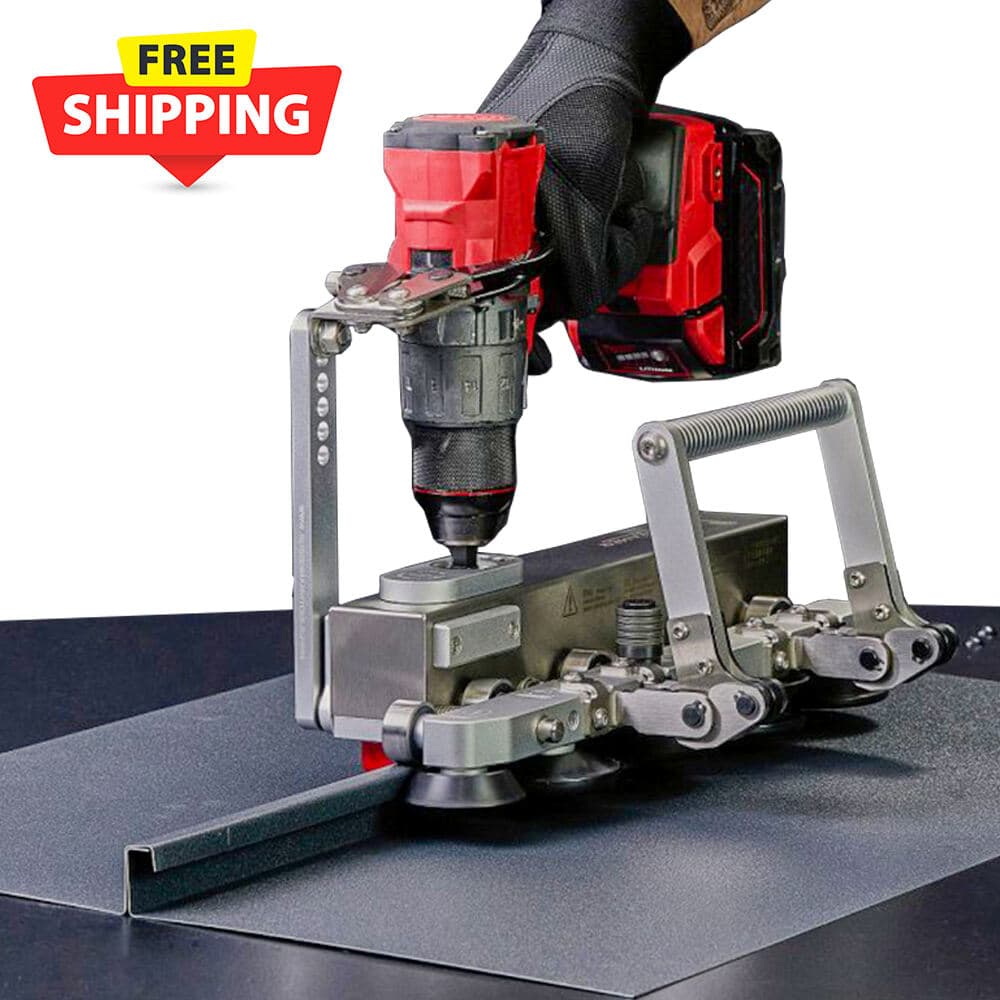 Buschmann Cordless Metal Panel Seamer – Seams 1″ & 1 1/2″