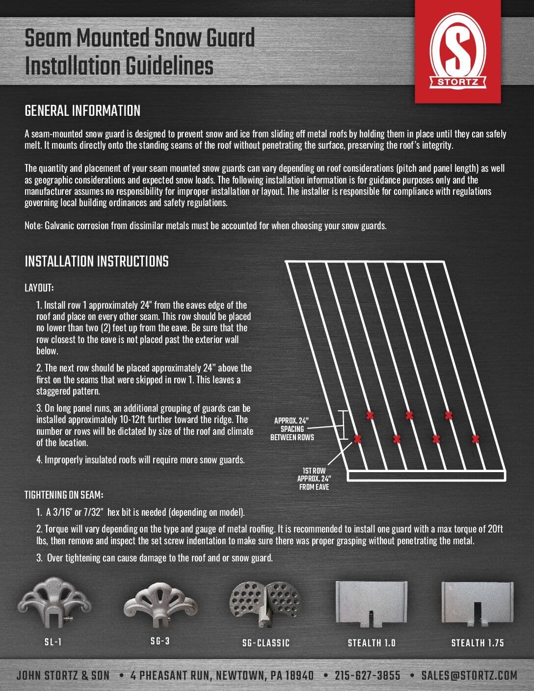 SL-1 Standing Seam Snow Guard for Snap Lock Metal Roofs - thumbnail 6