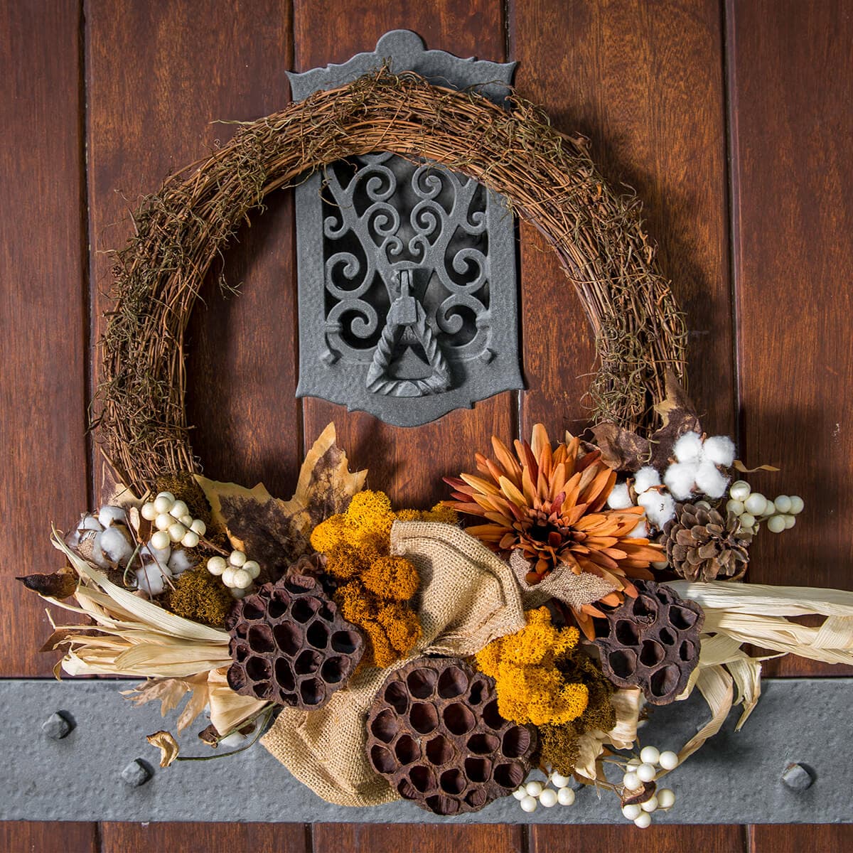 Orchard Grapevine Wreath, 18″ (2-pack) - thumbnail 2
