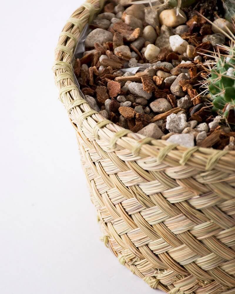 Roseville PalmWeave Basket - thumbnail 2