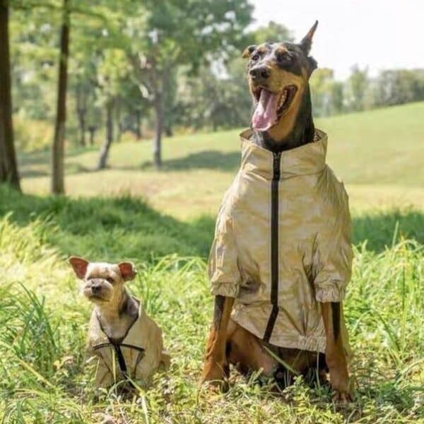 SDG Camo Matching Dog And Owner Reflective Windbreaker Jackets - thumbnail 2