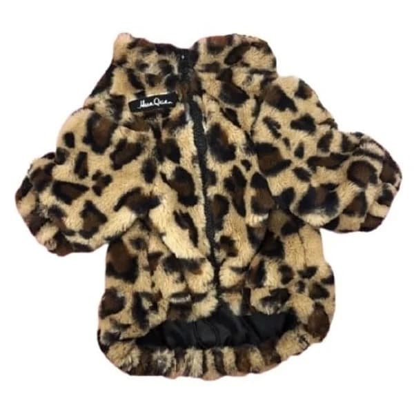 Leopard Trend Luxury Dog Winter Coat