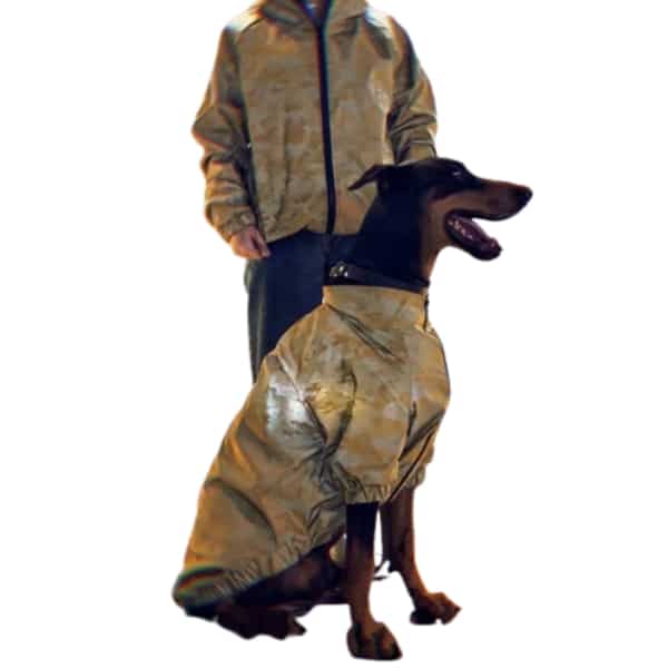 SDG Camo Matching Dog And Owner Reflective Windbreaker Jackets