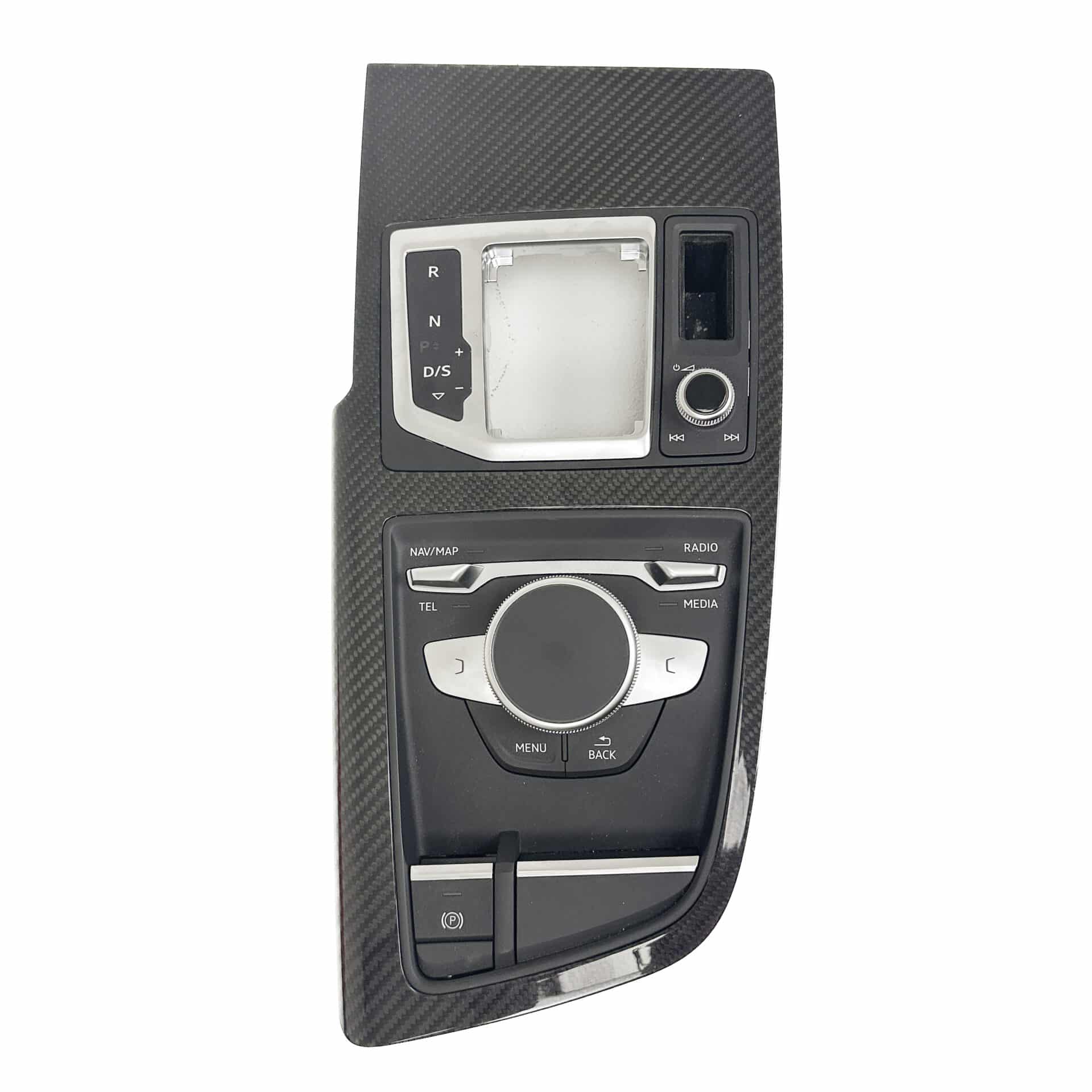 2020 Audi R8 Carbon Center Console Shifter Bezel
