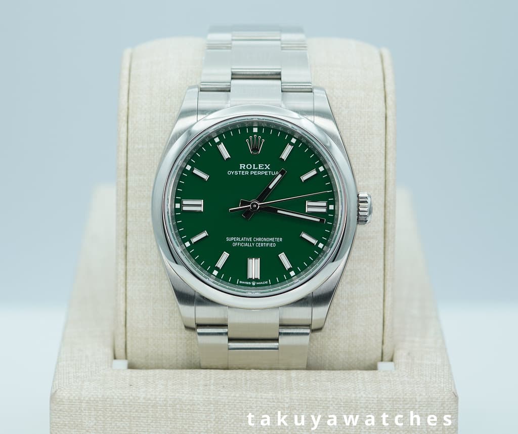 BRAND NEW  Rolex 126000 OYSTER PERPETUAL 36 GREEN DIAL 2026 FULL SET