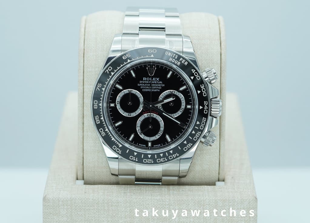 Rolex 126500LN DAYTONA STAINLESS STEEL BLACK DIAL NEW MODEL 2025 WARRANTY FULL SET
