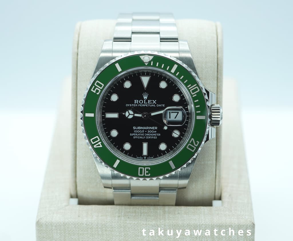 Rolex 126610LV SUBMARINER 41 GREEN MARK 2 BEZEL BLACK DIAL 2024 WARRANTY FULL SET