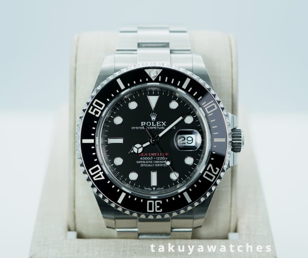 Rolex 126600 SEA-DWELLER 43 CYCLOPS RED TEXT 2024 WARRANTY FULL SET