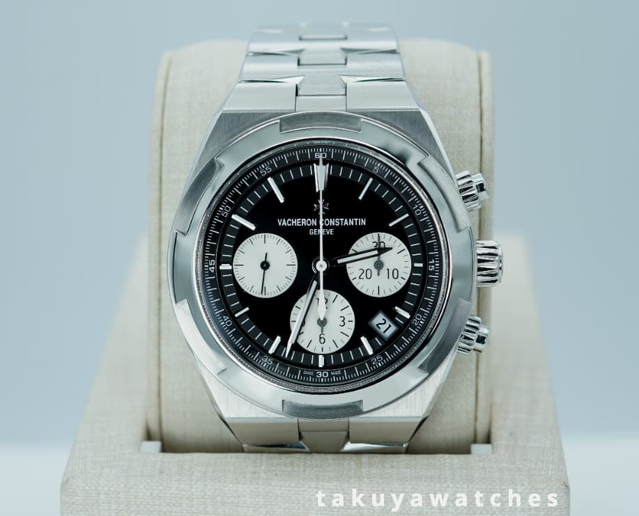 Vacheron CONSTANTIN OVERSEAS CHRONOGRAP 5520V REVERSE PANDA NEW MODEL 2025 FULL SET