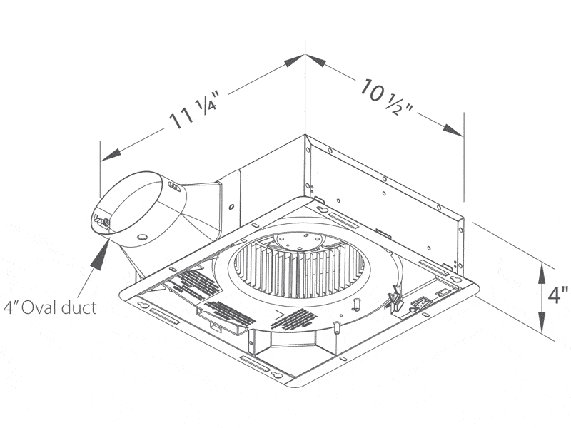 Delta BreezSlim DB-SLM80-110LED-C - thumbnail 3