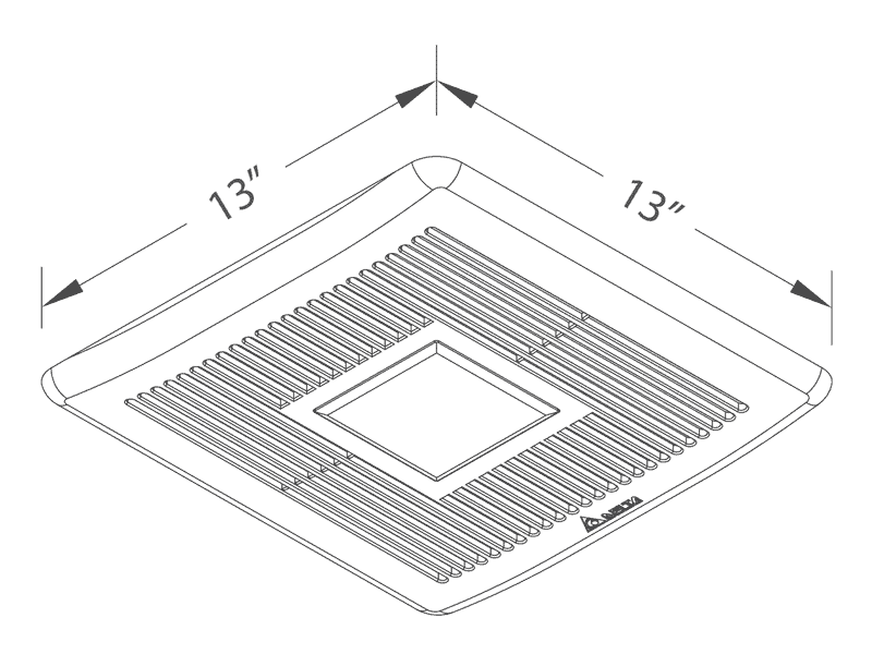 Delta BreezSlim DB-SLM80-110LED-C - thumbnail 4