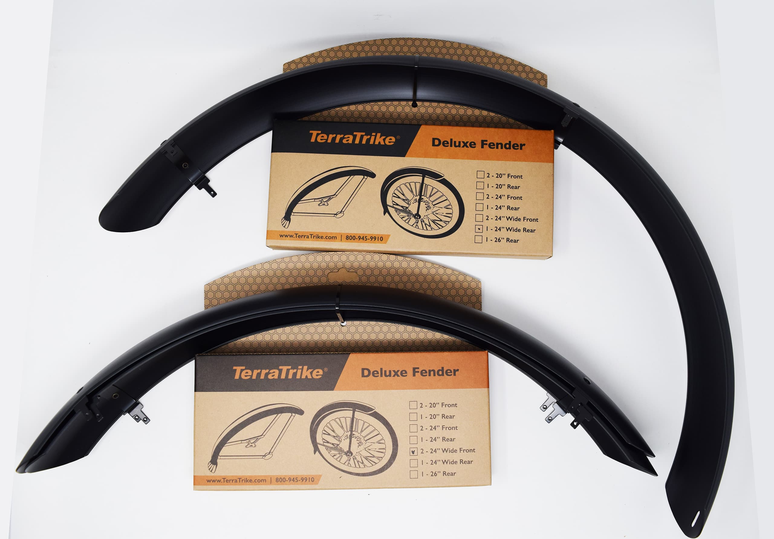 Extended Width Fender Combo – 24″ Front pair / 24″ Rear