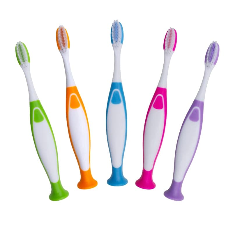 Suction Cup Child Toothbrush 12 Pack